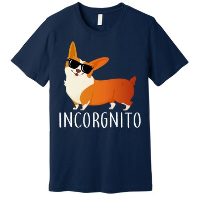 Incorgnito Corgi Dog Premium T-Shirt