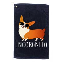 Incorgnito Corgi Dog Platinum Collection Golf Towel