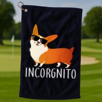 Incorgnito Corgi Dog Golf Towel