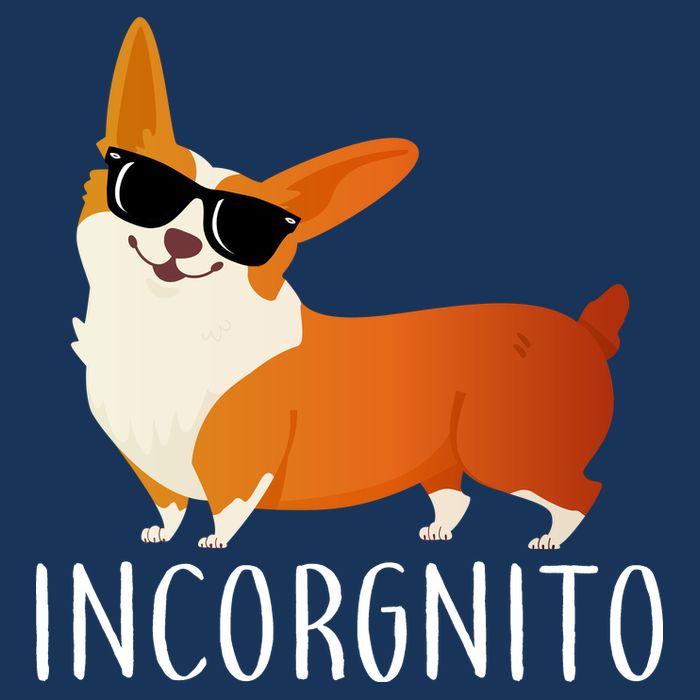 Incorgnito Corgi Dog Golf Towel