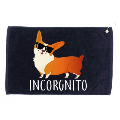 Incorgnito Corgi Dog Grommeted Golf Towel