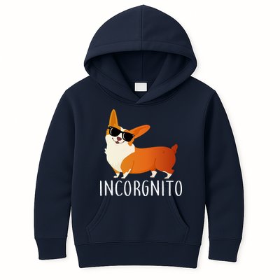 Incorgnito Corgi Dog Kids Hoodie
