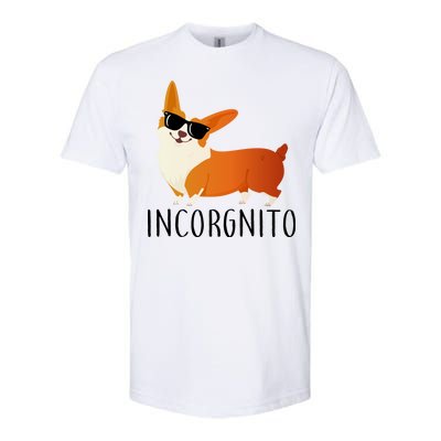 Incorgnito Corgi Dog Softstyle® CVC T-Shirt