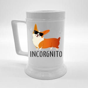 Incorgnito Corgi Dog Beer Stein