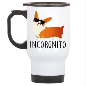 Incorgnito Corgi Dog Stainless Steel Travel Mug