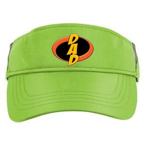 Incredible Dad Family Superhero Adult Drive Performance Visor