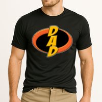 Incredible Dad Family Superhero Cooling Performance Crew T-Shirt