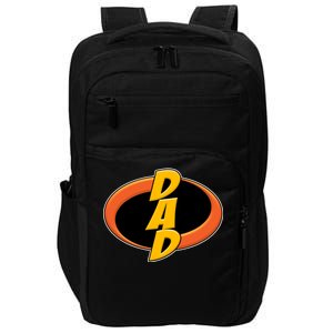 Incredible Dad Family Superhero Impact Tech Backpack