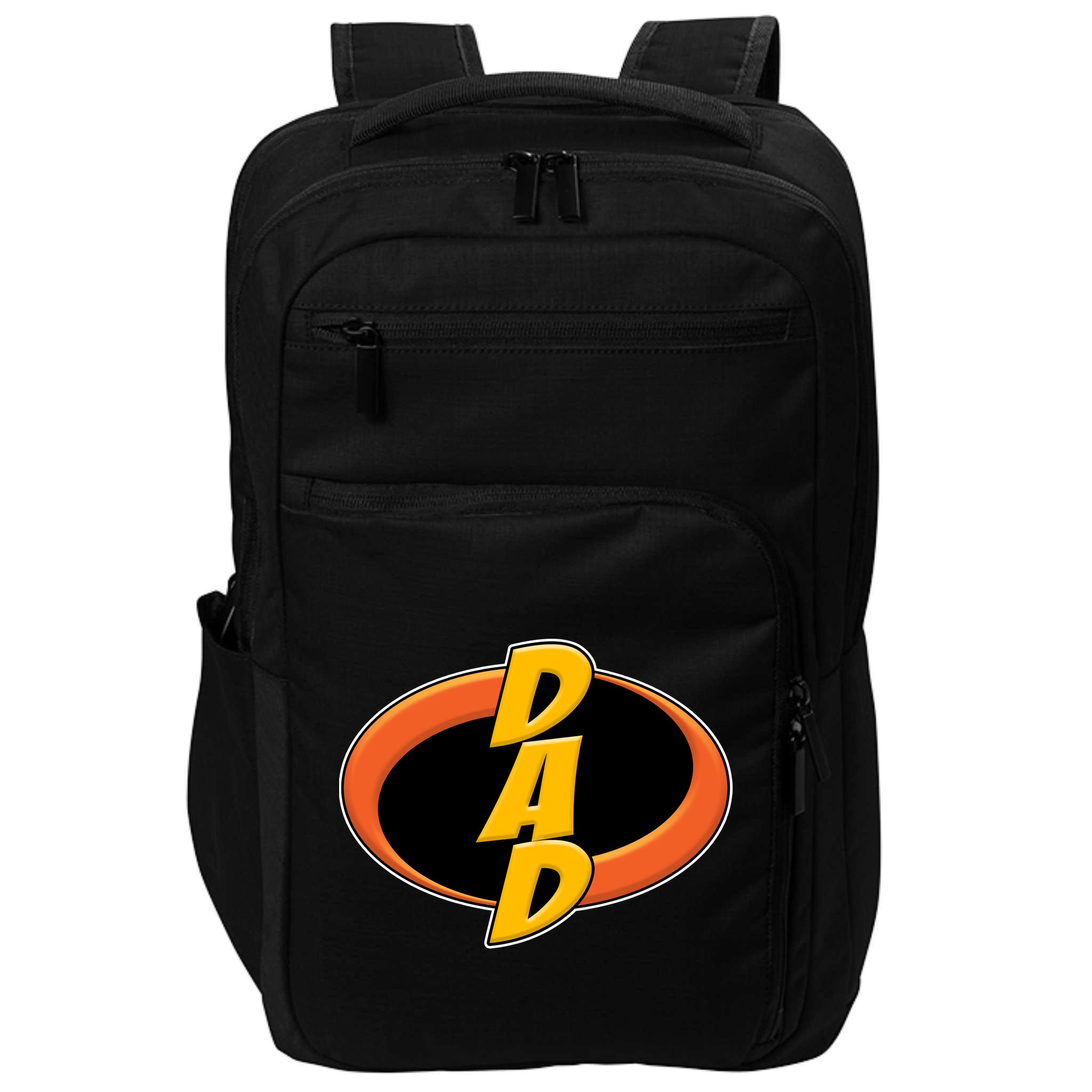 Incredible Dad Family Superhero Impact Tech Backpack