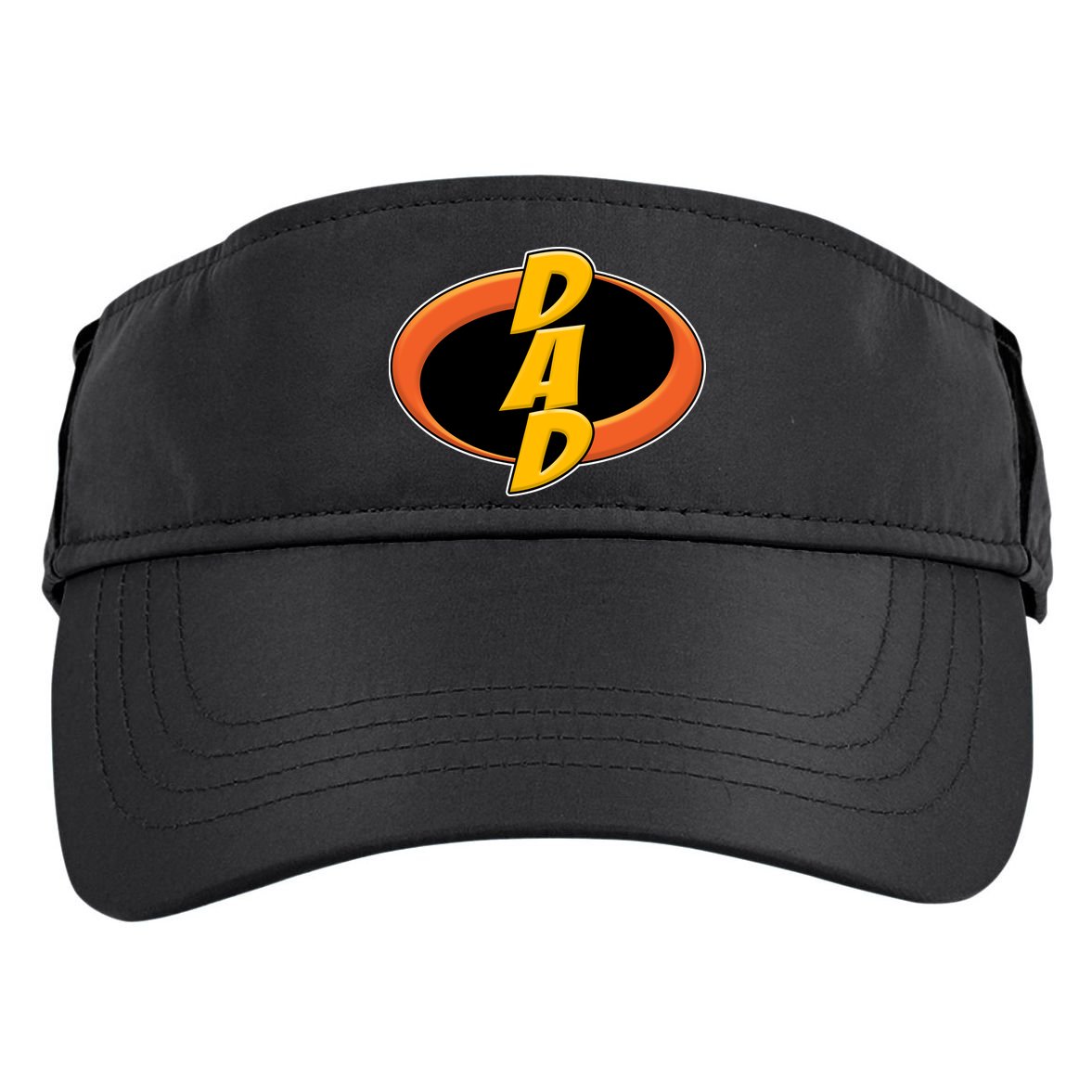 Incredible Dad Family Superhero Adult Drive Performance Visor