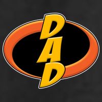 Incredible Dad Family Superhero Adult Drive Performance Visor
