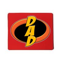 Incredible Dad Family Superhero Mousepad