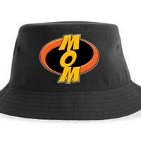 Incredible Mom Family Superhero Sustainable Bucket Hat