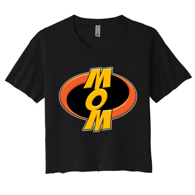 Incredible Mom Family Superhero Crop Top