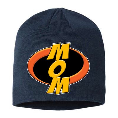 Incredible Mom Family Superhero Sustainable Beanie