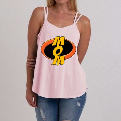 Incredible Mom Family Superhero Women's Strappy Tank