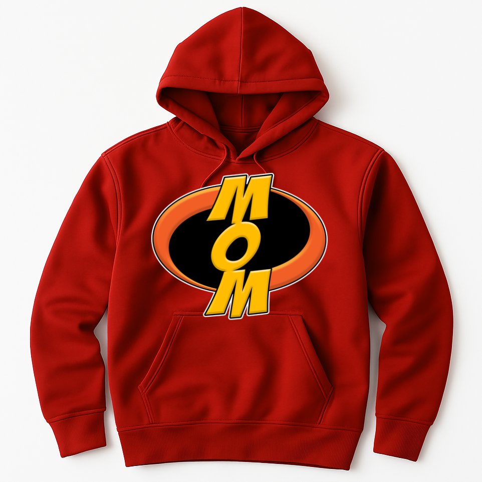 Incredible Mom Family Superhero Hoodie