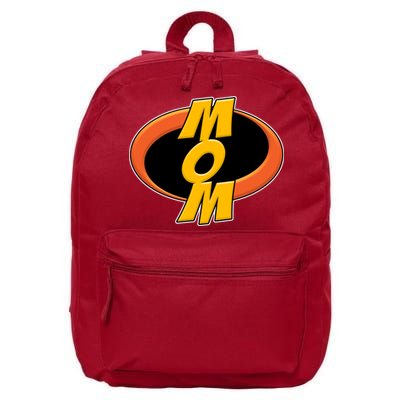 Incredible Mom Family Superhero 16 in Basic Backpack