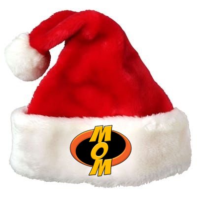 Incredible Mom Family Superhero Premium Christmas Santa Hat