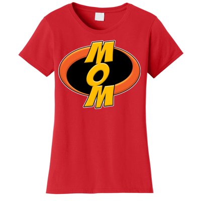 Incredible Mom Family Superhero Women's T-Shirt