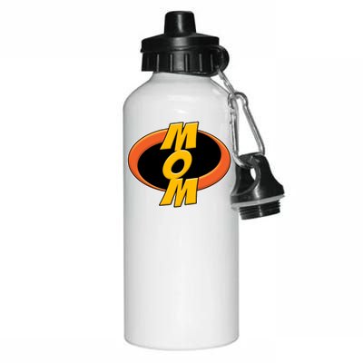 Incredible Mom Family Superhero Aluminum Water Bottle