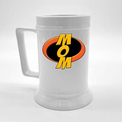 Incredible Mom Family Superhero Beer Stein