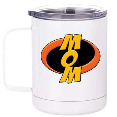 Incredible Mom Family Superhero 12 oz Stainless Steel Tumbler Cup