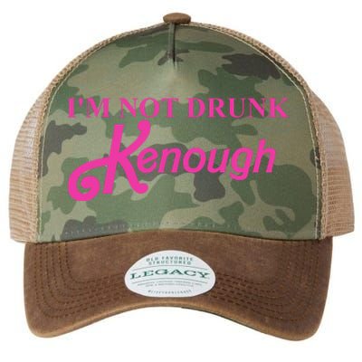 Im Not Drunk Kenough Funny Ken Legacy Tie Dye Trucker Hat