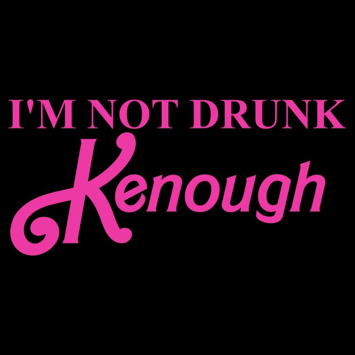 Im Not Drunk Kenough Funny Ken 16 in Basic Backpack
