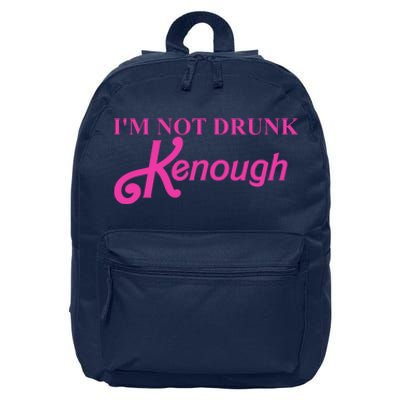 Im Not Drunk Kenough Funny Ken 16 in Basic Backpack