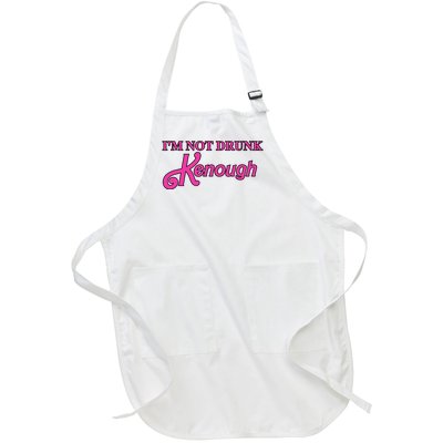 Im Not Drunk Kenough Funny Ken Full-Length Apron With Pockets