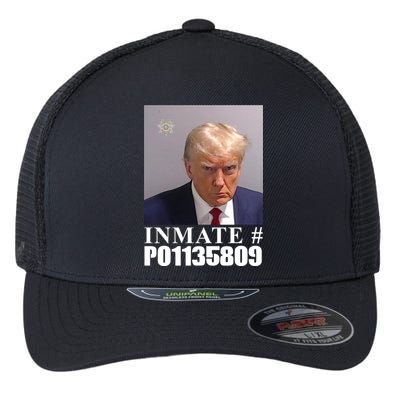 Inmate Number Donald Trump Mugshot Flexfit Unipanel Trucker Cap