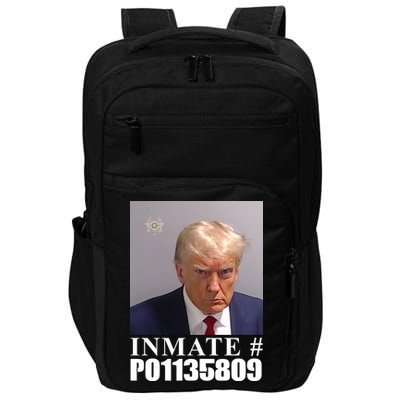 Inmate Number Donald Trump Mugshot Impact Tech Backpack