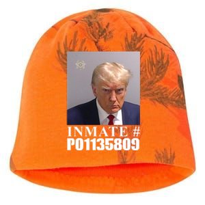 Inmate Number Donald Trump Mugshot Kati - Camo Knit Beanie