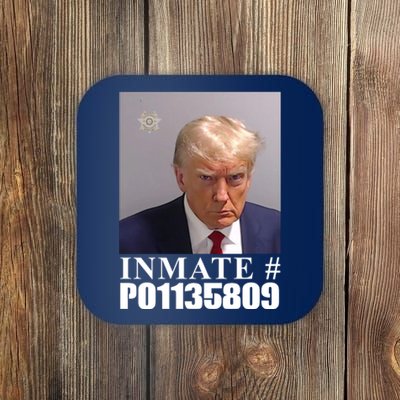 Inmate Number Donald Trump Mugshot Coaster