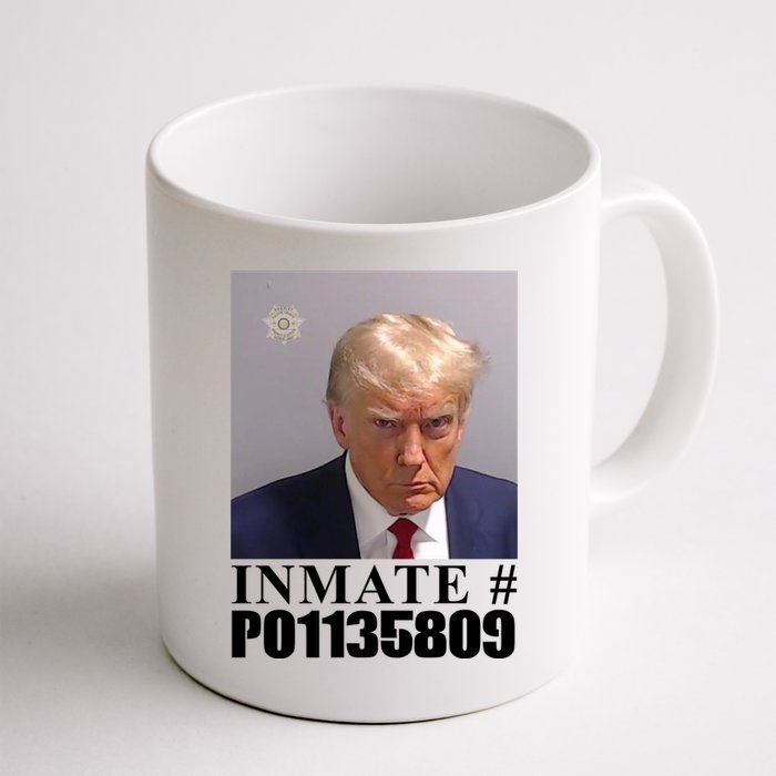 Inmate Number Donald Trump Mugshot Coffee Mug