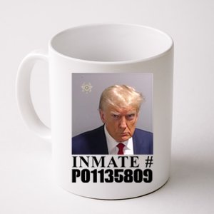 Inmate Number Donald Trump Mugshot Coffee Mug