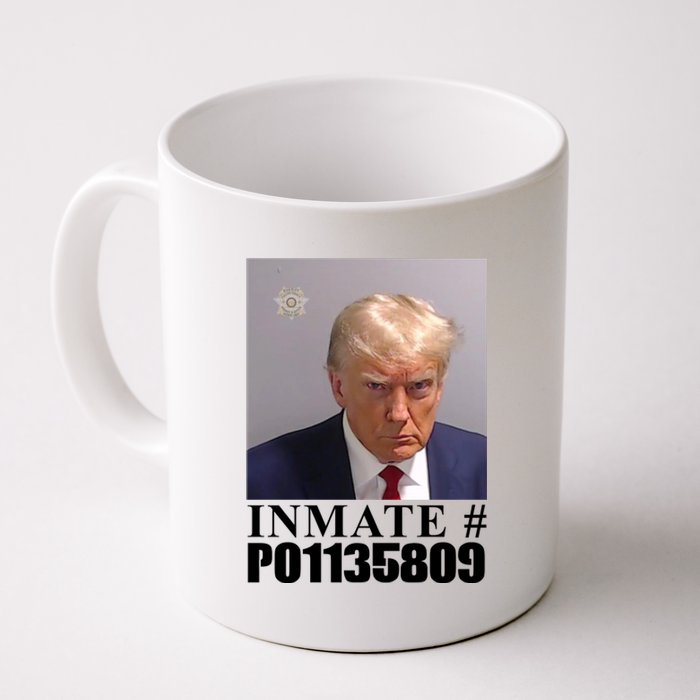 Inmate Number Donald Trump Mugshot Coffee Mug