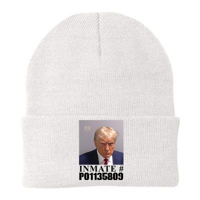 Inmate Number Donald Trump Mugshot Knit Cap Winter Beanie