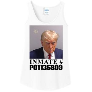 Inmate Number Donald Trump Mugshot Ladies Essential Tank