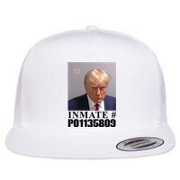 Inmate Number Donald Trump Mugshot Flat Bill Trucker Hat