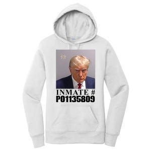 Inmate Number Donald Trump Mugshot Women's Pullover Hoodie