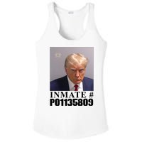 Inmate Number Donald Trump Mugshot Ladies PosiCharge Competitor Racerback Tank