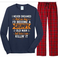 I Never Dreamed I'd Become A Grumpy Old Man Long Sleeve Pajama Set