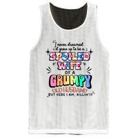 I Never Dreamed Id Grow Up To Be A Spoiled Wife Mesh Reversible Basketball Jersey Tank