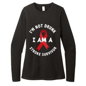 Im Not Drunk I Am A Stroke Survivor Funny Stroke Survivor Womens CVC Long Sleeve Shirt