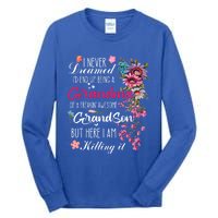 I Never Dreamed Id End Up A Grandma Grandson Mother’S Day Meaningful Gift Tall Long Sleeve T-Shirt