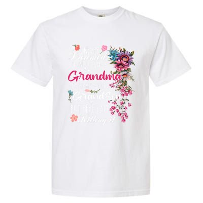 I Never Dreamed Id End Up A Grandma Grandson Mother’S Day Meaningful Gift Garment-Dyed Heavyweight T-Shirt