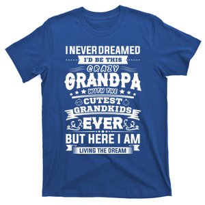 I Never Dreamed I'd Be Grandpa With Cutest Grand Ever Gift T-Shirt