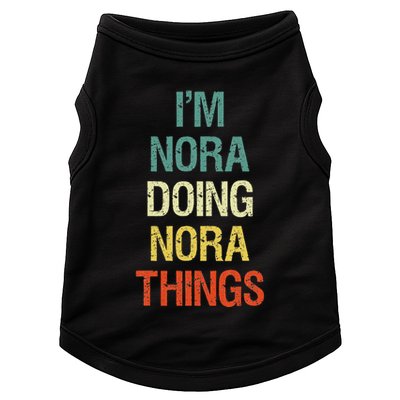 IM Nora Doing Nora Things Personalised Gift With Doggie Tank